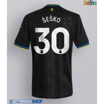 Maglie da calcio Manchester United Benjamin Sesko #30 Terza Maglia 2025-26 Manica Corta